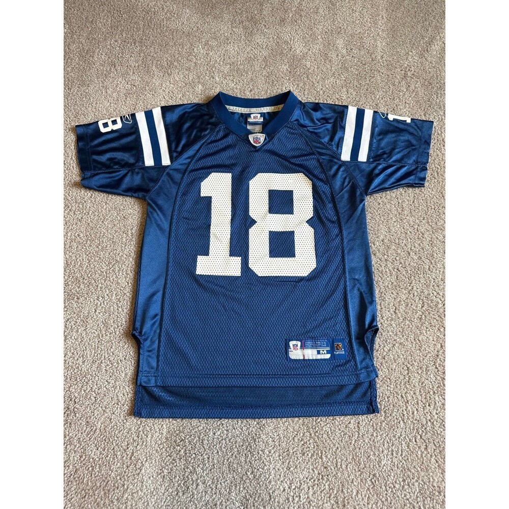 Peyton Manning Indianapolis Colts Reebok Youth NFL Jersey Size Medium